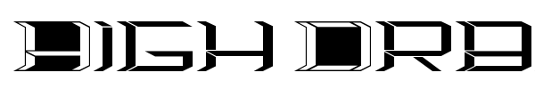 High Orbit 2 font preview